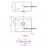 SINK504028-AS อ่างล้างจานสแตนเลสมีรูกลาง1รู AMERICAN STANDARD SPACIFICATIONS