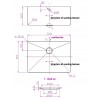 SINK705030-ASO อ่างล้างจานสแตนเลสมีรูกลางและรูระบาย AMERICAN STANDARD SPACIFICATIONS