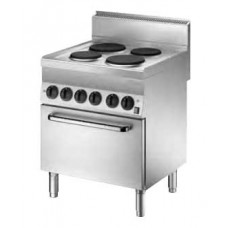 115058 เตาไฟฟ้า Electric stove 650,W700, 4PL, elO Series 650 Bartscher