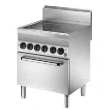 115059 เตาไฟฟ้า Electric oven 650,B700, 4hobs,EBO Series 650 Bartscher