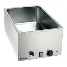 200240 เตาไฟฟ้า Bain Marie, 1/1GN, 150mm, w. faucet bartscher