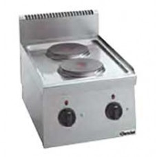 131723 เตาไฟฟ้า Electric Cooker 600 2PLTG Series 600 Bartscher