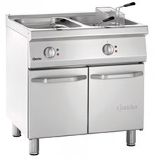 286922 หม้อทอดไขมันลึก Deep fat fryer 700, W800, 2x15L Series 700 Bartscher