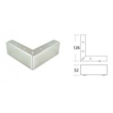 743.001.126 ขามุม 126 มม. ชุบโครเมี่ยม ขาโซฟา ขาตู้ Sofa and Cabinet Legs 743.001.126 ขามุม 126 มม. ชุบโครเมี่ยม ขาโซฟา ขาตู้ Sofa and Cabinet Legs