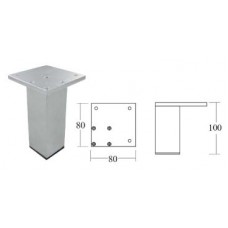 LEG54-4-100 ขาโต๊ะอลูมิเนียมสำเร็จรูป Ready-Made Aluminium Table Legs