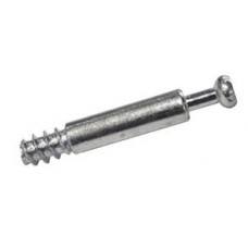 AS24-CBW แกนเกือกม้าตัวตัน เกลียวไม้ (1/4) : Connecting Bolt L=24 mm. อุปกรณ์น็อคดาวน์ Knockdown Accessories