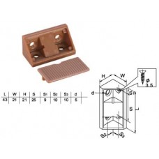 PBP04-BR พลาสติก อุปกรณ์พลาสติก Plastic Accessories