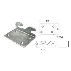 BT12-ZN-L ตะขอสับเตียงชุบซิ้งค์(ซ้าย) อุปกรณ์เตียง Bed Fittings