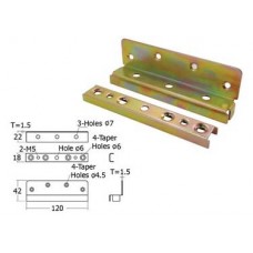 BT22-YE ประกับรับคานเตียงชุบรุ้ง อุปกรณ์เตียง Bed Fittings